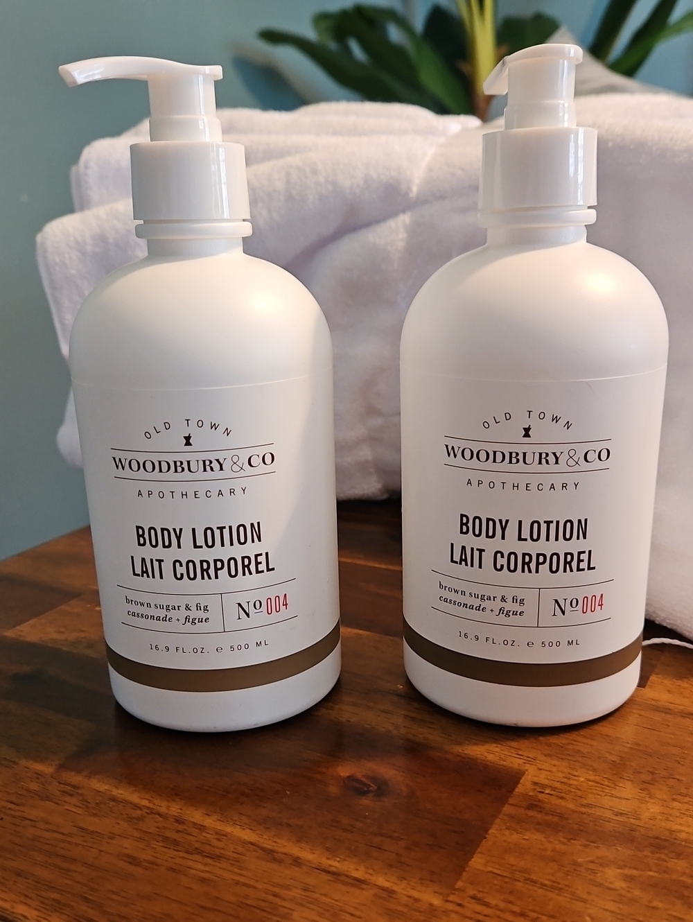 Woodbury & Co Body Lotion Set Of 2